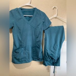 Greys anatomy scrub set xs